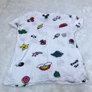Cartoon drawing shirt